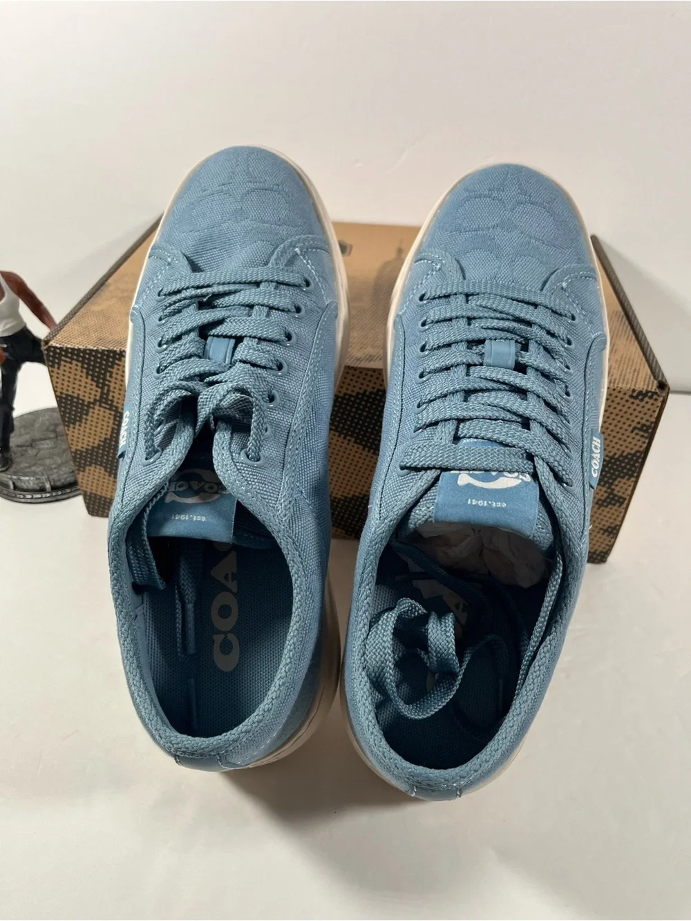 NIB Coach Canvas Sneaker size 7.5B